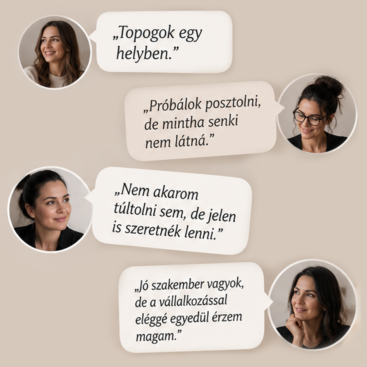 Tudom, hogy te is rengeteg mindent próbálsz.
